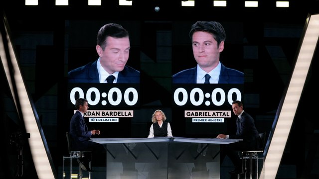 Débat sur France 2 : trois moments où Jordan Bardella s'est fait bousculer par Gabriel Attal