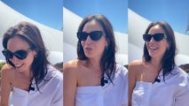 Cannes : Souheila Yacoub et sa mystérieuse griffure sur le bras