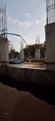 Spectacular Slab Filling with a Truck Mounted Concrete Pump!