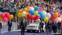 L'arrivo di Papa Francesco alla Prima Giornata Mondiale dei Bambini
