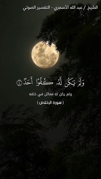 تفسير { وَلَمْ يَكُن لَّهُ كُفُوًا أَحَدٌ }[ سورة الإخلاص : 4 ]