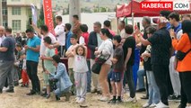 Kırıkkale'de Kadın ve Erkek Sporcuların At Üzerindeki Gösterisi