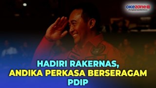 Andika Perkasa Kenakan Seragam PDIP saat Hadiri Rakernas, Megawati: Kok Banyak Fansnya