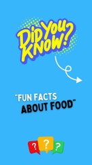 Fun Facts About Food | Bright Spark Station