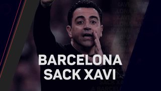 Breaking News - Barcelona sack Xavi