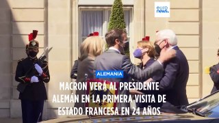 Macron verá al presidente alemán en la primera visita de Estado francesa en 24 años
