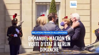Macron rend visite au président allemand lors de sa première visite d'État en 24 ans