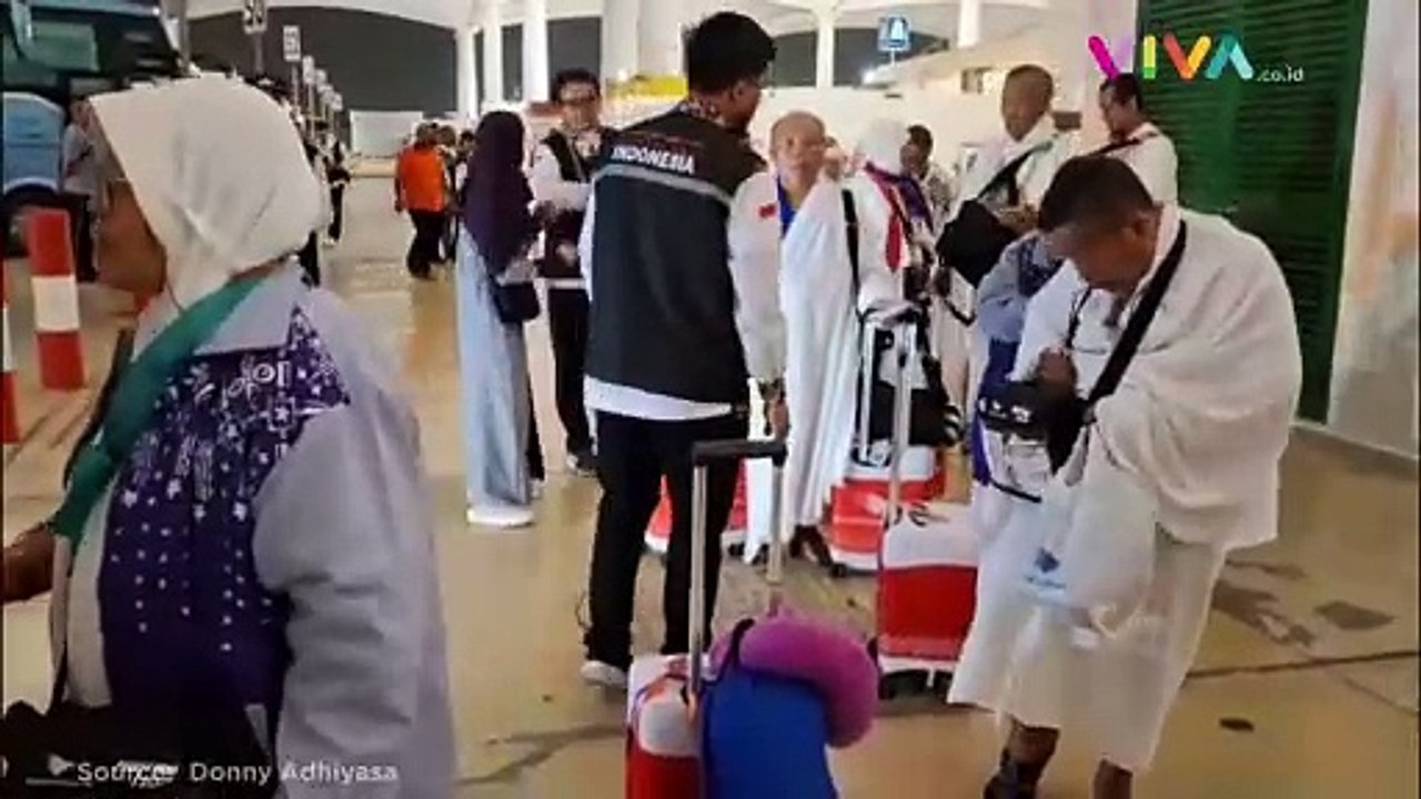 Kloter Perdana Gelombang Kedua Jamaah Haji RI Tiba di Jeddah