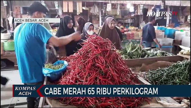 Stok Terbatas Harga Cabe Merah 65 Ribu Perkilogram