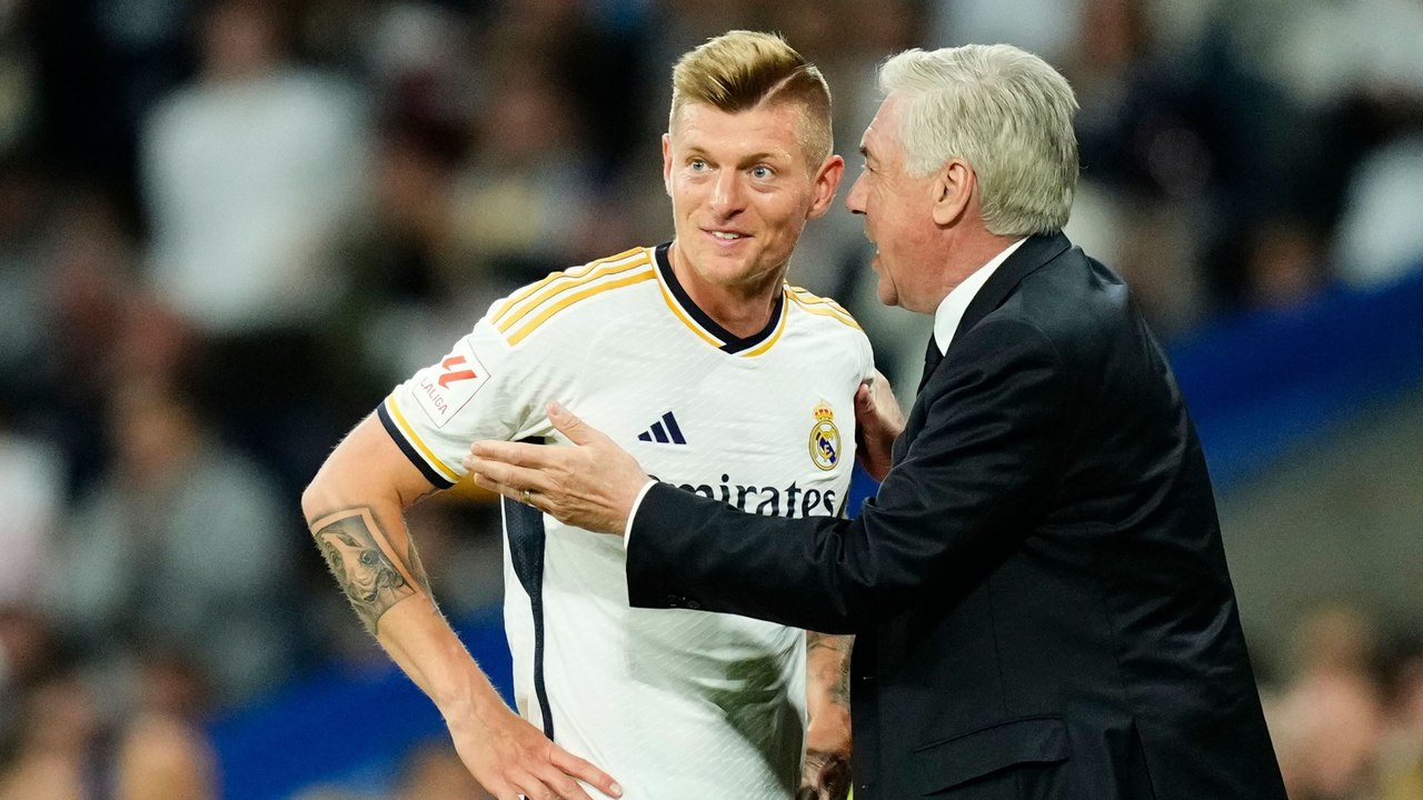 'Die Entscheidung eines Mannes mit Eiern': Ancelotti über Kroos-Abschied