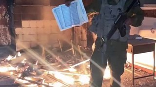الاحتلال يزعُم أنه يحقق مع جنود حرقوا القرآن في غزة