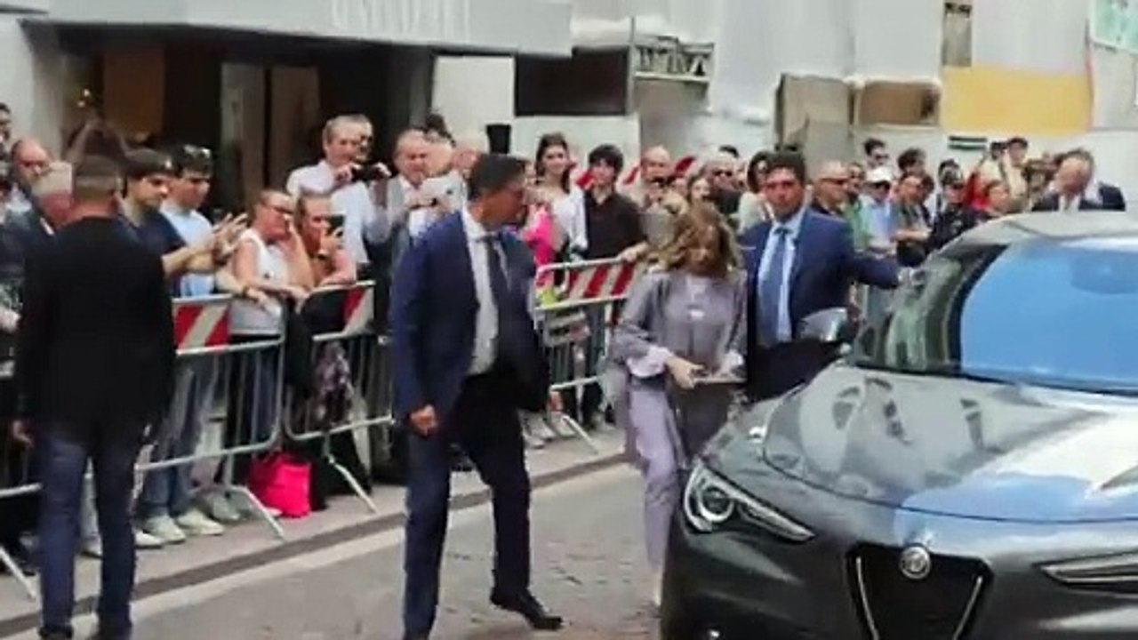 Festival dell'Economia di Trento, l'arrivo di Giorgia Meloni