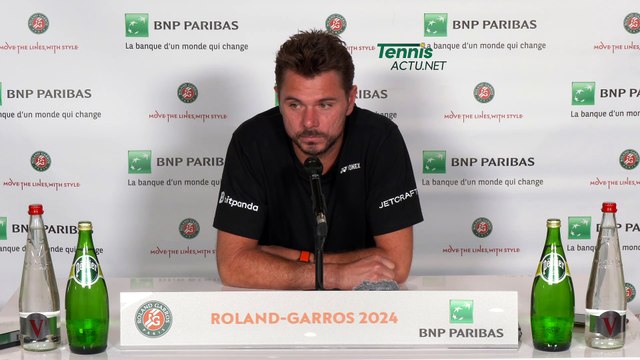 Tennis - Roland-Garros 2024 - Stan Wawrinka : C'est une très belle affiche de jouer Andy Murray, à moi de trouver les solutions