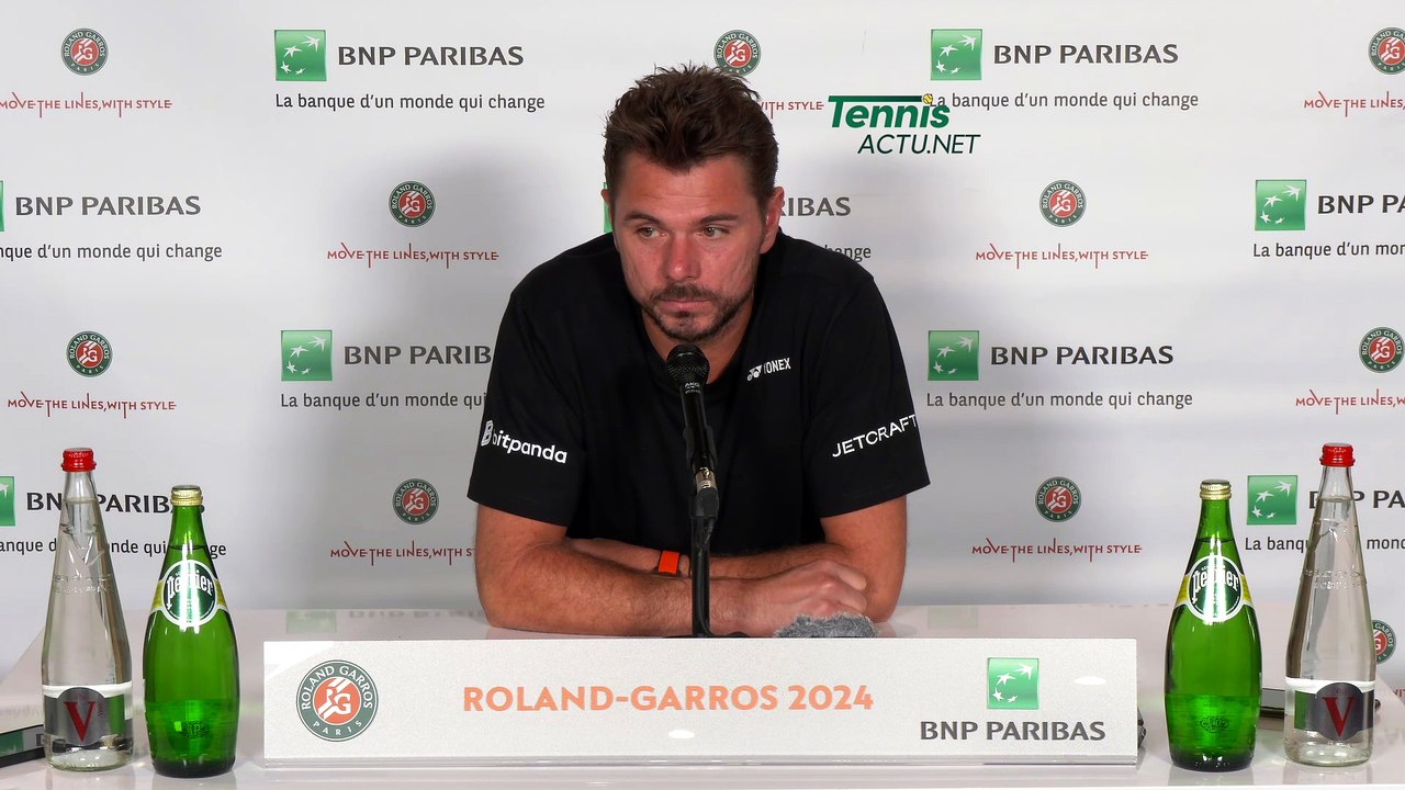 Tennis - Roland-Garros 2024 - Stan Wawrinka : "C'est une très belle affiche de jouer Andy Murray, à moi de trouver les solutions"