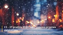 kalendarz roku szkolnego 2024 25