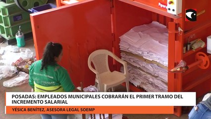 Posadas empleados municipales cobrarán el primer tramo del incremento salarial