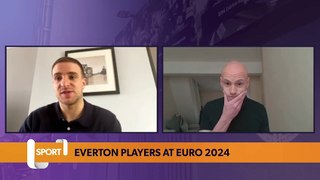 Everton players readying for international duty at Euro 2024