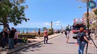 El Ayuntamiento de Palma investiga si la terraza derrumbada del Medusa Beach Club era ilegal