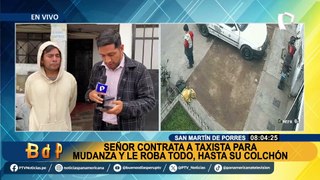 Mudanza termina en pesadilla: hombre contrata taxi en la calle y se lleva todas sus pertenencias