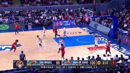 San Miguel vs Rain or Shine Closing Moments [SF Game 4 | PBA S48 PH Cup | May 24, 2024]