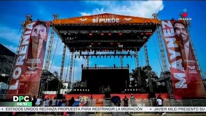 Crónica del colapso de templete durante mitin de Movimiento Ciudadano