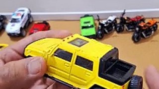 Unwinding with Metal Die-Cast Toy Cars ASMR Sounds