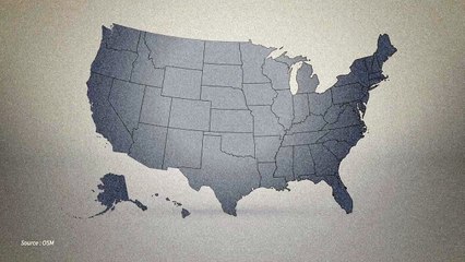 Carte animée : les "swing states"