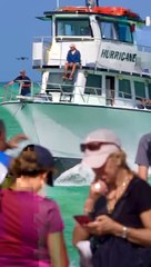 2Kelley's fishing fleet makes it back safely this week on Crazy Sunday at the Haulover Inlet in Bal Harbour, Florida