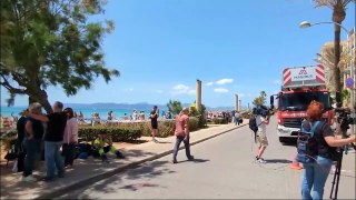 La antigüedad de estructura del local de playa de Palma se estudia como hipótesis del derrumbe