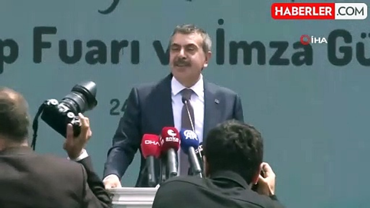 Bakan Tekin: 'Başlattığımız projenin meyvelerini hep beraber görüyoruz'