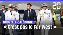Emmanuel Macron à Nouméa : la Nouvelle-Calédonie, « c'est pas le Far West » #shorts