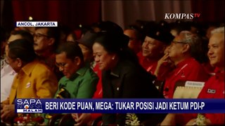 Ketika Megawati Bercanda Minta Tukar Posisi dengan Puan Maharani