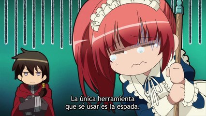chastille la maid de Nephy (1x09) Maou no Ore ga Dorei Elf - an archdemon's dilemma how to love your elf bride (escena)