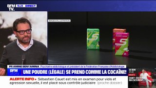 Poudre à sniffer: une incitation à la drogue selon Amine Benyamina, psychiatre-addictologue et président de la Fédération Française d'Addictologie