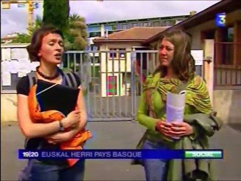 France 3 Heuskal Herri Pays Basque _ Reportage AVS, EVS En colère - MAI 2009