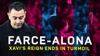 Farce-alona: Xavi's Barca reign ends in turmoil