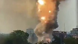 Un hangar plein de feux d'artifice explose en Inde