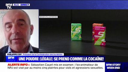Poudre blanche "légale": "Il est pour moi impensable que le réseau puisse commercialiser ce produit" déclare Philippe Coy, président de la Confédération des buralistes