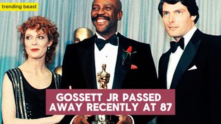 At 87, Louis Gossett Jr., Oscar winner  'An Officer and a Gentleman', passed away