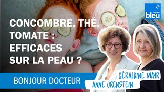 Concombre sur la peau du visage : est-il vraiment utile ?