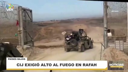 CIJ exigió a Israel detener sus ataques en Rafah