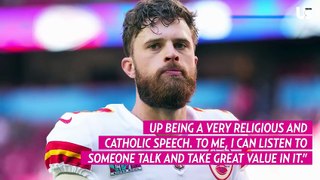 Kylie Kelce Was 'A Little Bit Frustrated' by Harrison Butker's Speech