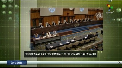 Conexión Global 04-05 CIJ ordenó a Israel cesar la agresión en Rafah