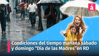 Las condiciones del tiempo para sábado y domingo 