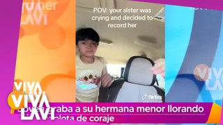 Niña enfurece tras descubrir que la graban mientras llora