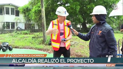La ciclovía de La Chorrera no cumple con medidas establecidas en la norma