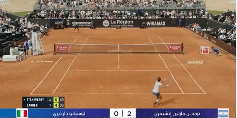 إتشيفيري يلاقي بيريكار في نهائي بطولة ليون