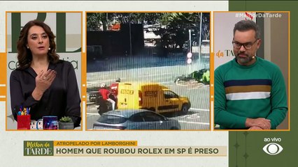 Homem que roubou Rolex é preso em SP |Melhor da Tarde
