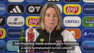 Lyon - Bompastor a confiance en ses joueuses et annonce les retours de Hegerberg et Mbock