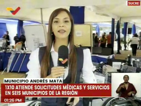 Sistema 1X10 del Buen Gobierno atiende solicitudes de los habitantes del edo. Sucre